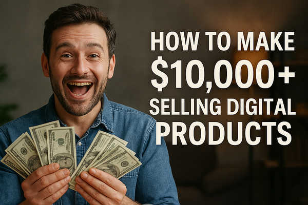 How to Make $10,000+ Selling Digital Products — Even If You’re Just Starting
